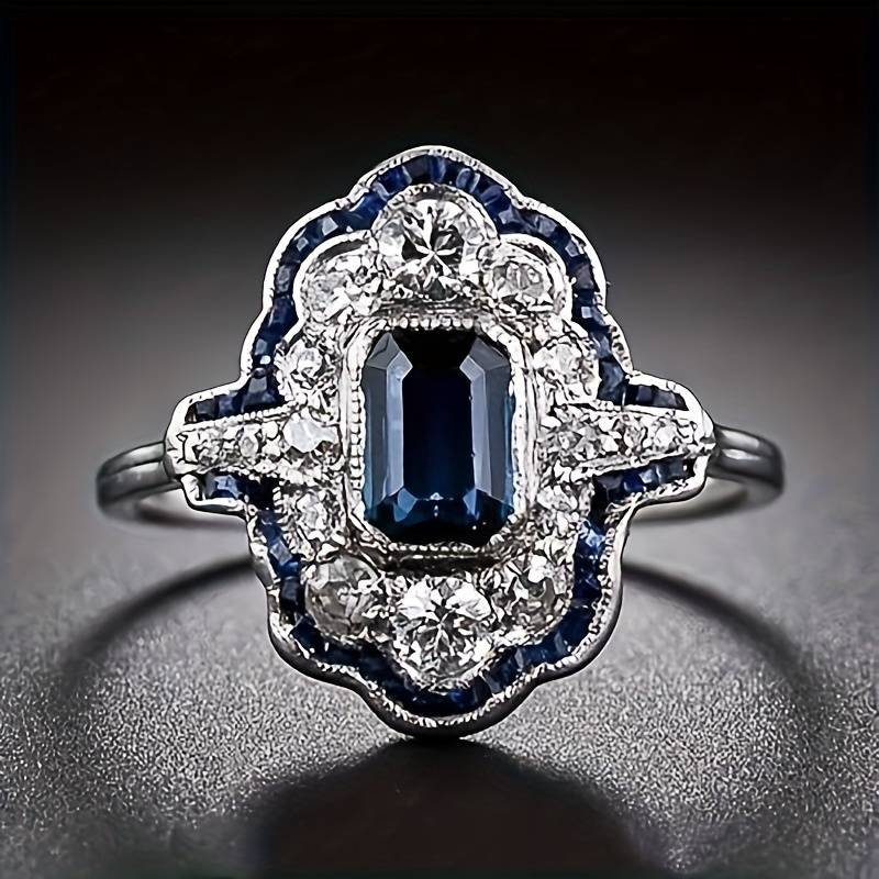 AzureGlow Ring