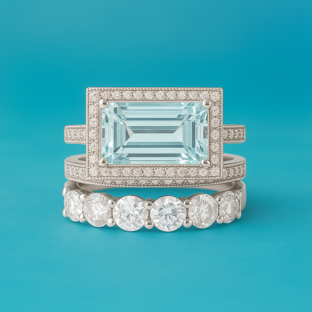RetroGlow Ring Set